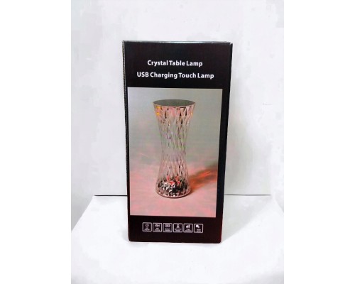 Светильник-ночник Crystal Table Lamp HB-29 LED, прозрачный корпус