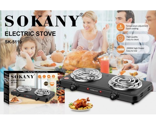 Плита электрическая настольная Top-Kitchen SK-5110 2 конфорки