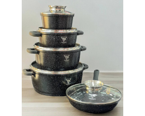 Набор посуды Top Kitchen TK-00020 16 предметов черный
