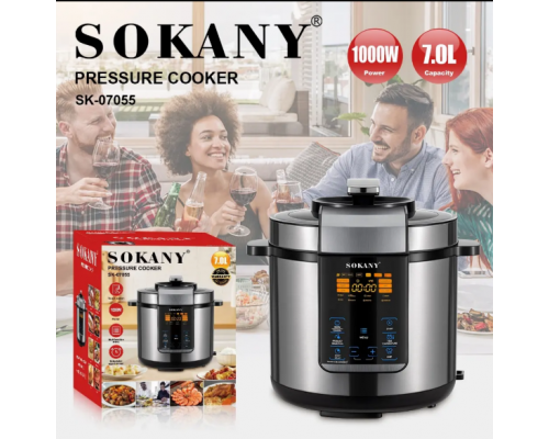 Мультиварка-скороварка Sokany SK-07055 7 л