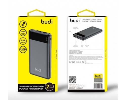 Power Bank Budi 37Wh 10000mAh 2.4A