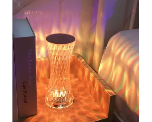 Светильник-ночник Crystal Table Lamp HB-29 LED, прозрачный корпус