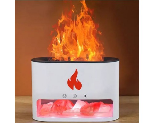 Ночник-увлажнитель Aroma Diffuser HB-34 3в1 с эффектом огня, 250 мл