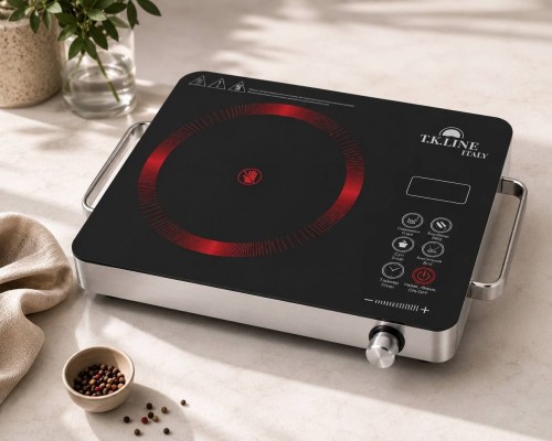 Индукционная электроплита T.K.Line TK00270 3500 Вт склокерамический