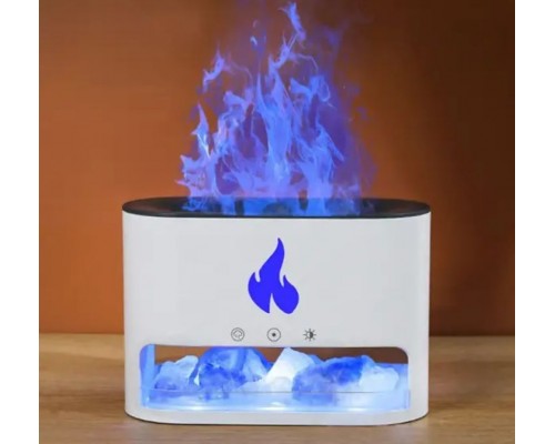 Ночник-увлажнитель Aroma Diffuser HB-34 3в1 с эффектом огня, 250 мл