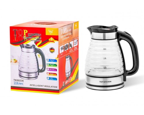 Чайник электрический Top Kitchen TK 00236 2,0 л 2400 Вт