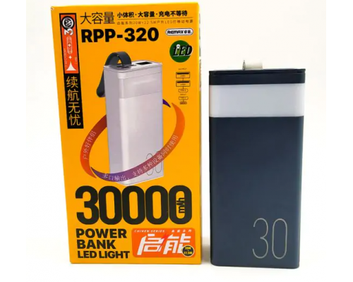 Power bank REMAX RPP-320 30000 мАч синий