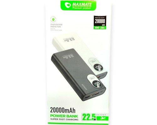 Power Bank Maxmate MMP20RE 20000 mAh 22.5W