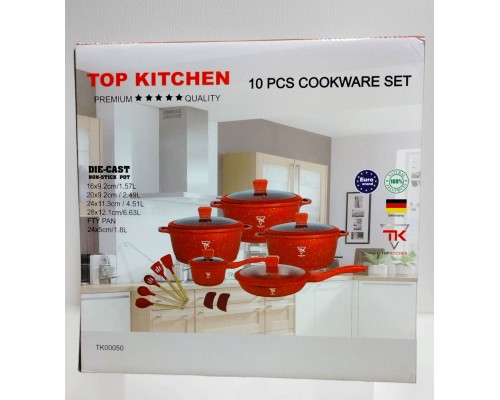 Набор кастрюль Top Kitchen ТК00050L 10 предметов