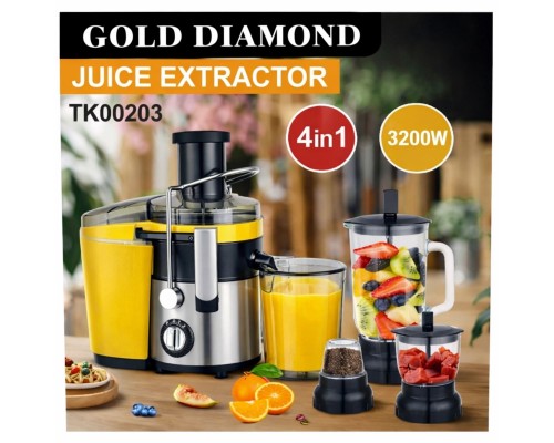 Кухонный комбайн 4 в 1 Top Kitchen TK00203 3200 Вт