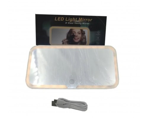 Зеркало с подсветкой HB-5 Top-Kitchen 48+12 LED, 24x12 см