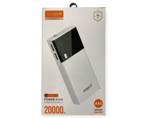 Power Bank Demaco DMK-A85 20000mAh 5V 2.1A