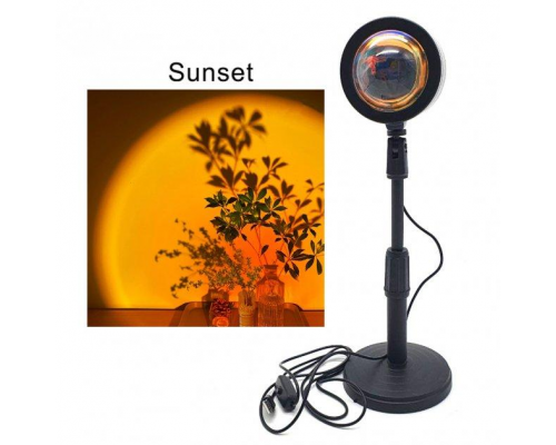 Проекционный светильник USB Sunset Lamp RED SUNSET LAMP